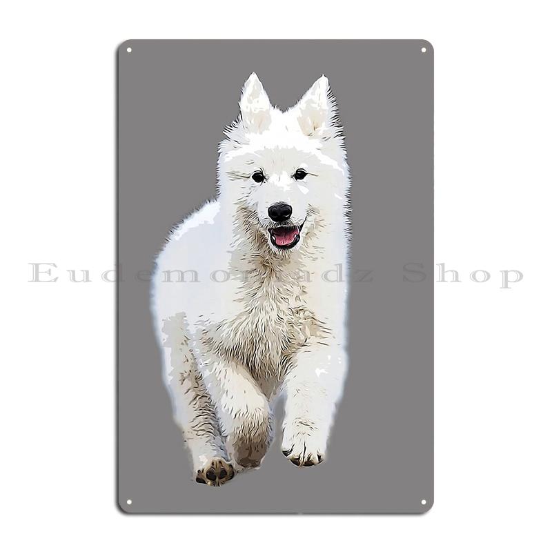 White Swiss Shepherd Dog Metal Sign Wall Mural Cinema Rusty Iron Customize White Swiss Shepherd Tin Sign Poster 40x30cm
White Swiss Shepherd Dog Metal Sign Wall Mural Cinema Rusty Iron Customize White Swiss Shepherd Tin Sign Poster 40x30cm
