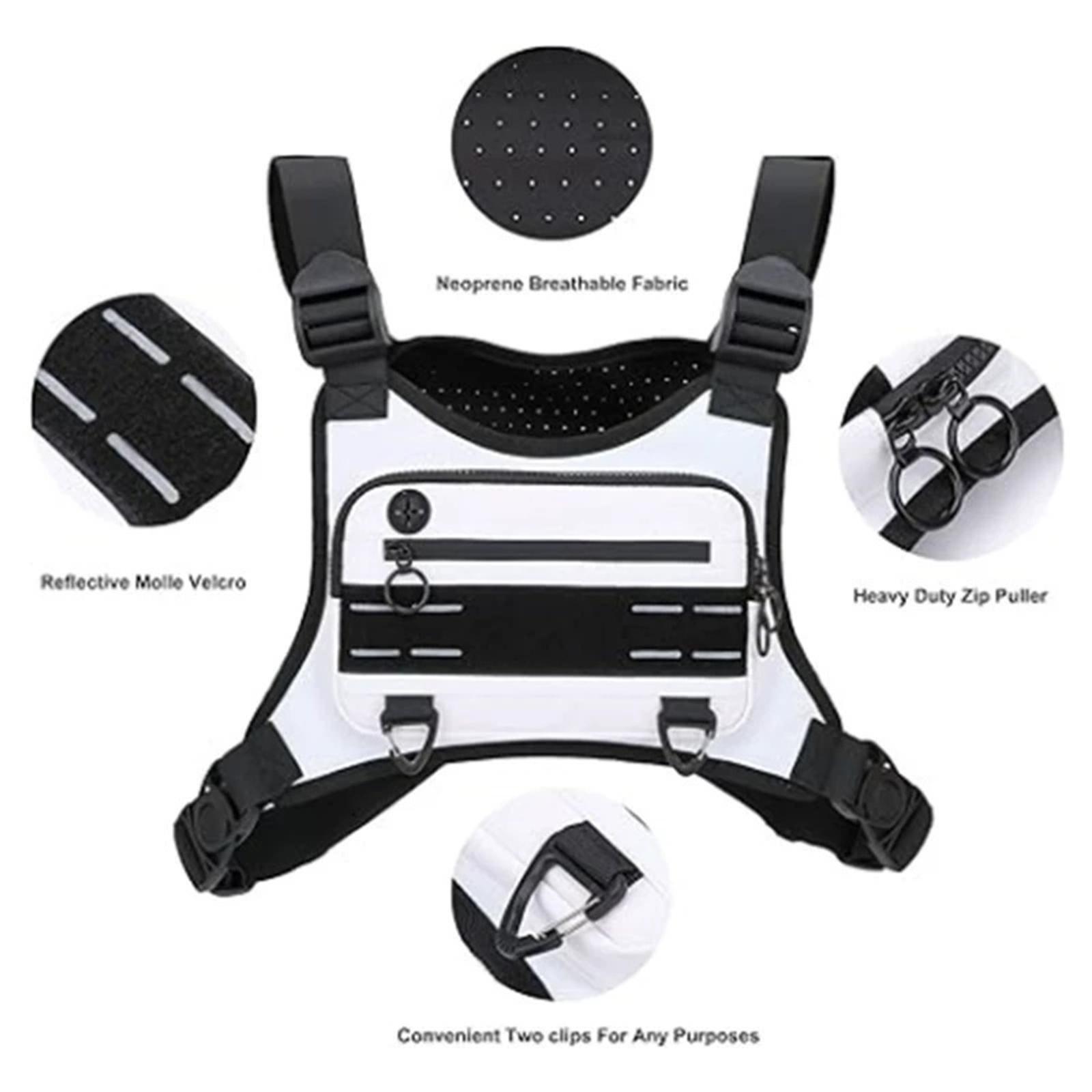 Спортивная нагрудная сумка для мужчин, водостойкая легкая сумка-жилет для бега с встроенным держателем для телефона и дополнительным местом для хранения для тренировок One Size
Спортивная нагрудная сумка для мужчин, водостойкая легкая сумка-жилет для бега с встроенным держателем для телефона и дополнительным местом для хранения для тренировок One Size