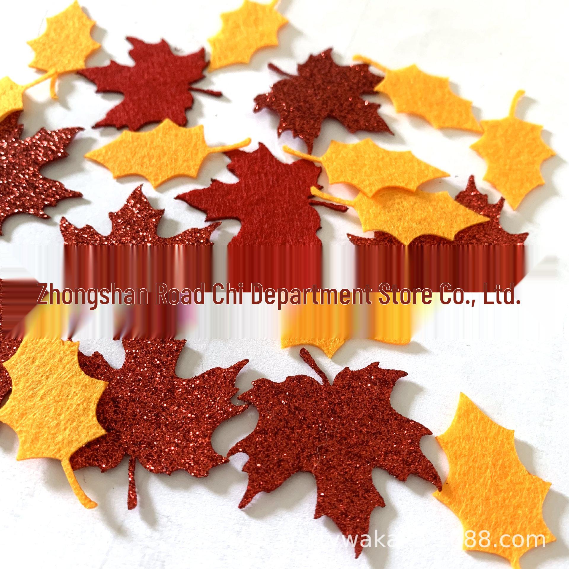 Gold Glitter Maple Leaf Thanksgiving Table Confetti
Gold Glitter Maple Leaf Thanksgiving Table Confetti