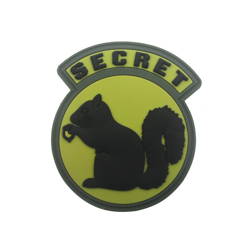 Black Squirrel Embroidered Velcro Tactical Patch
Black Squirrel Embroidered Velcro Tactical Patch