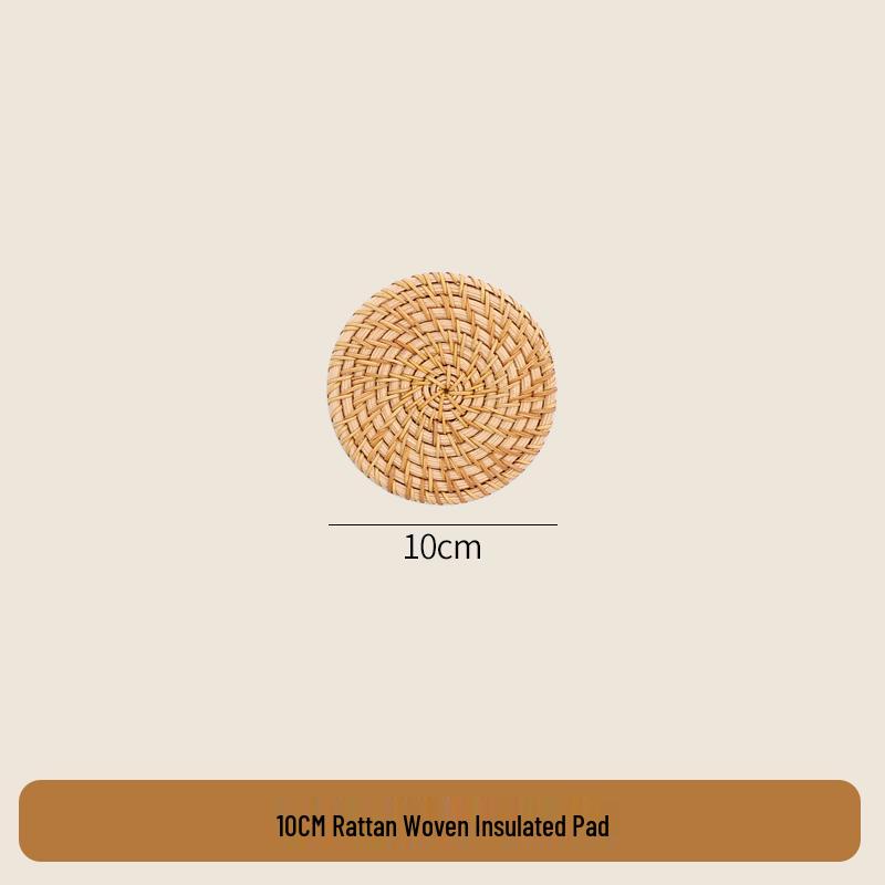 Японська плетена з ротангу ізольована підставка під тарілку та дуже велика прихватка - Водонепроникна, термостійка підставка для столів та мисок
Японська плетена з ротангу ізольована підставка під тарілку та дуже велика прихватка - Водонепроникна, термостійка підставка для столів та мисок