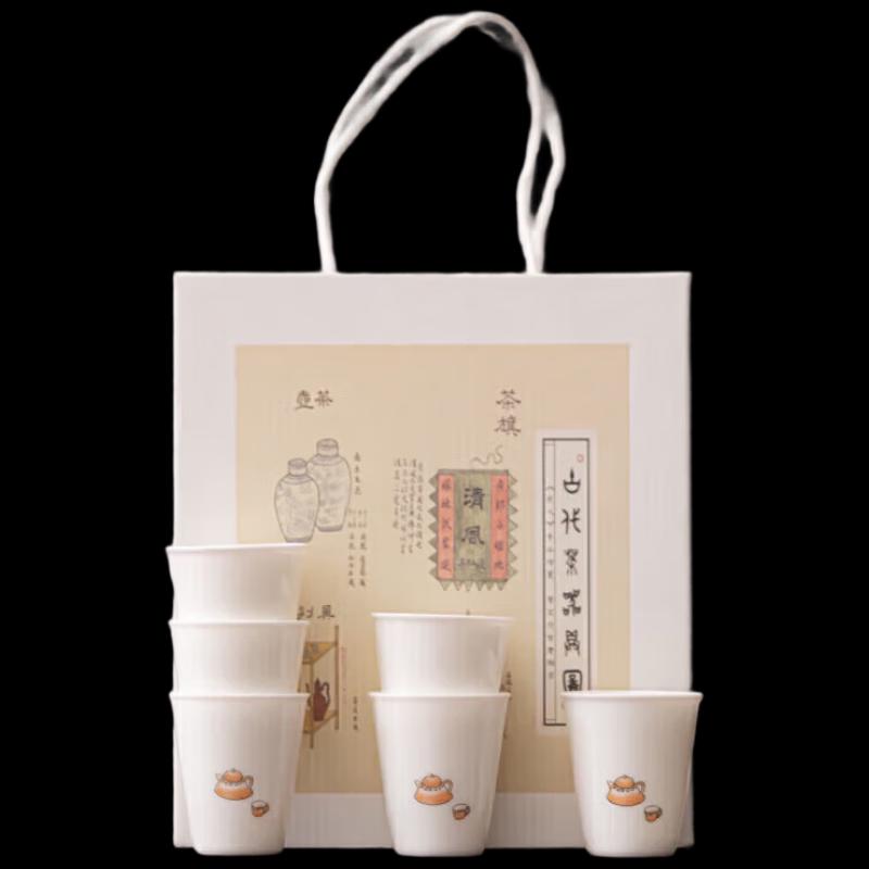 Sushiceramics Mutton Fat Jade Teacup Gift Set
Sushiceramics Mutton Fat Jade Teacup Gift Set