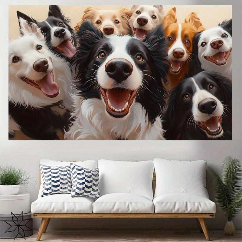 VIKAMA Selfie Puppy Background Wall Living Room Bedroom Office Family Gathering Bedroom Wall Decoration 74x94cm(29x37in)
VIKAMA Selfie Puppy Background Wall Living Room Bedroom Office Family Gathering Bedroom Wall Decoration 74x94cm(29x37in)