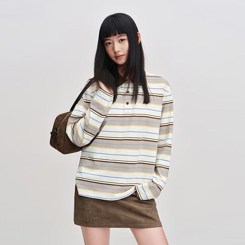 Ledin Women s Retro Polo Collar Long-Sleeve T-Shirt S
Ledin Women s Retro Polo Collar Long-Sleeve T-Shirt S