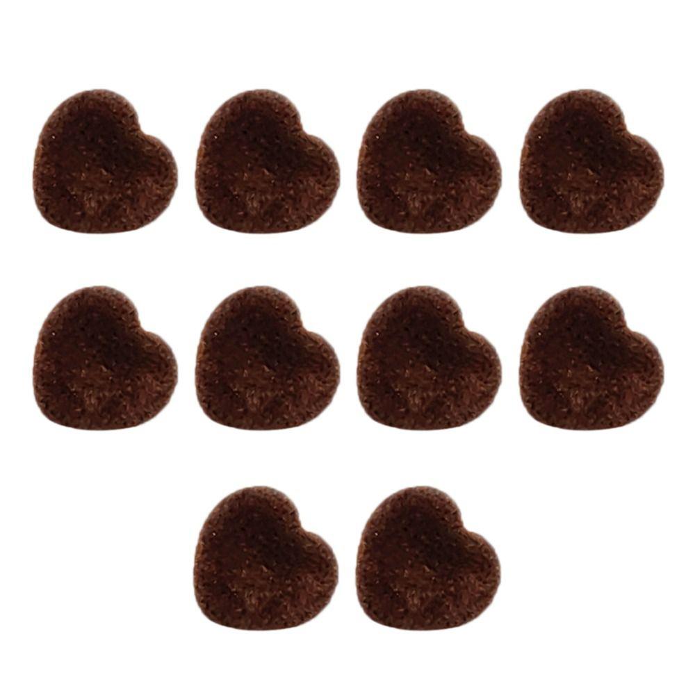 10Pcs 12/15/18MM Heart Shape Triangle Nose Pink/Brown/Black Plastic Doll Love Noses Safety Parts Bear Buttons Dolls Accessories 12mm коричневий
10Pcs 12/15/18MM Heart Shape Triangle Nose Pink/Brown/Black Plastic Doll Love Noses Safety Parts Bear Buttons Dolls Accessories 12mm коричневий