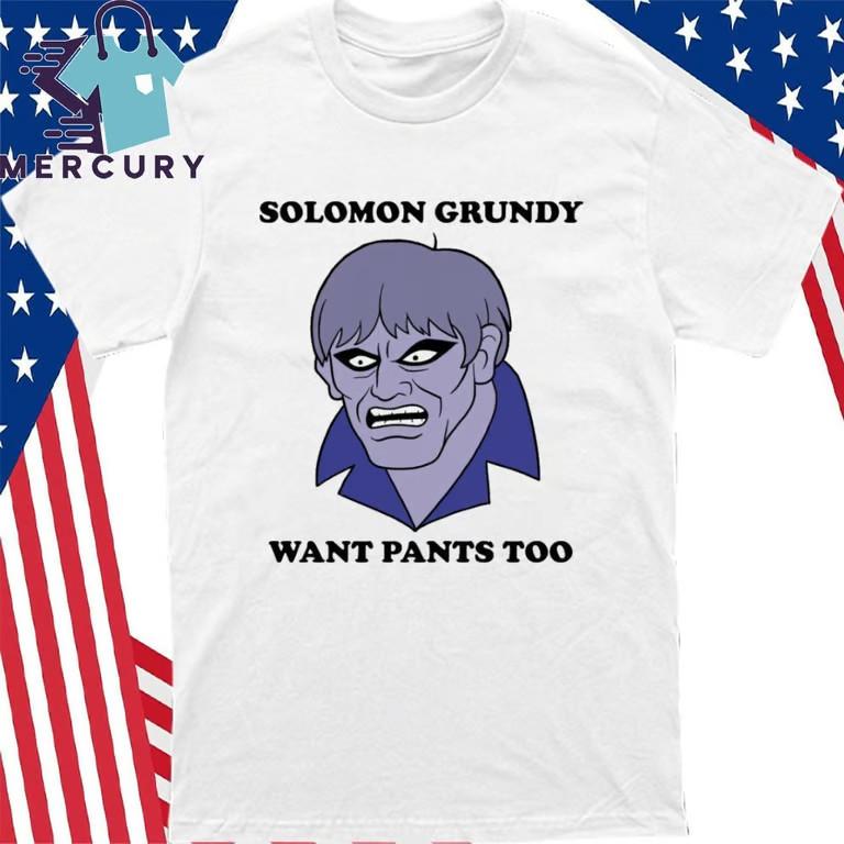 Solomon Grundy Want Pants Too T-Shirt Unisex T-Shirt M
Solomon Grundy Want Pants Too T-Shirt Unisex T-Shirt M