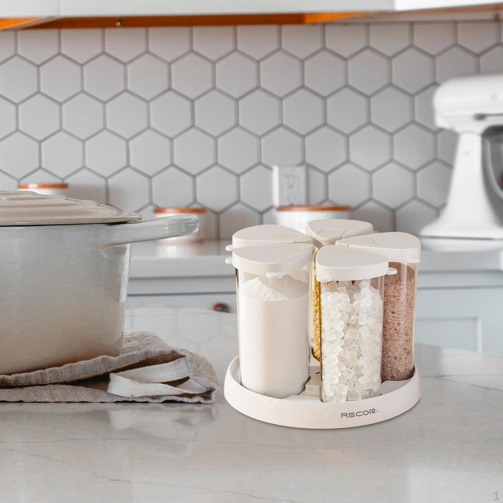 Контейнеры для хранения сухого корма Диспенсер для зерна Вращающийся органайзер 360° Рис для фасоли ячмень White Base
Контейнеры для хранения сухого корма Диспенсер для зерна Вращающийся органайзер 360° Рис для фасоли ячмень White Base