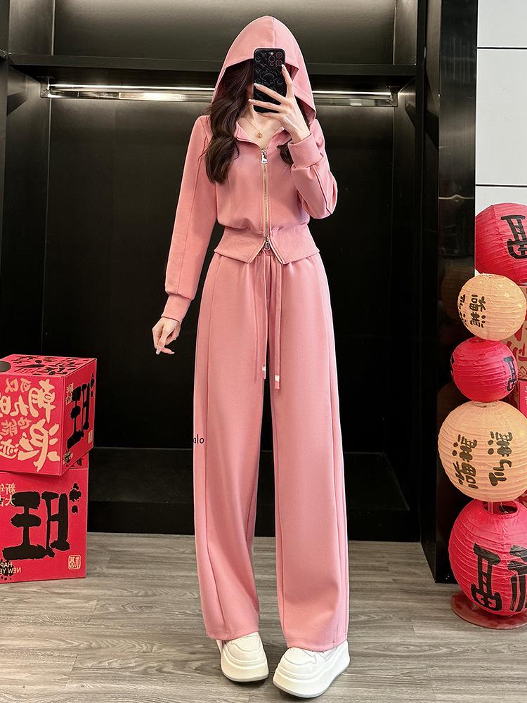 2026 Women s Slimming Pink Hoodie & Wide Leg Pants Winter Two-Piece Set Extra Large розовый
2026 Women s Slimming Pink Hoodie & Wide Leg Pants Winter Two-Piece Set Extra Large розовый