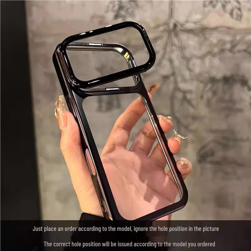 iPhone 17 Invisible Lens Stand Case - Drop-proof Protective Cover for 16 Pro Max Sense 15 13 Pro чёрный
iPhone 17 Invisible Lens Stand Case - Drop-proof Protective Cover for 16 Pro Max Sense 15 13 Pro чёрный