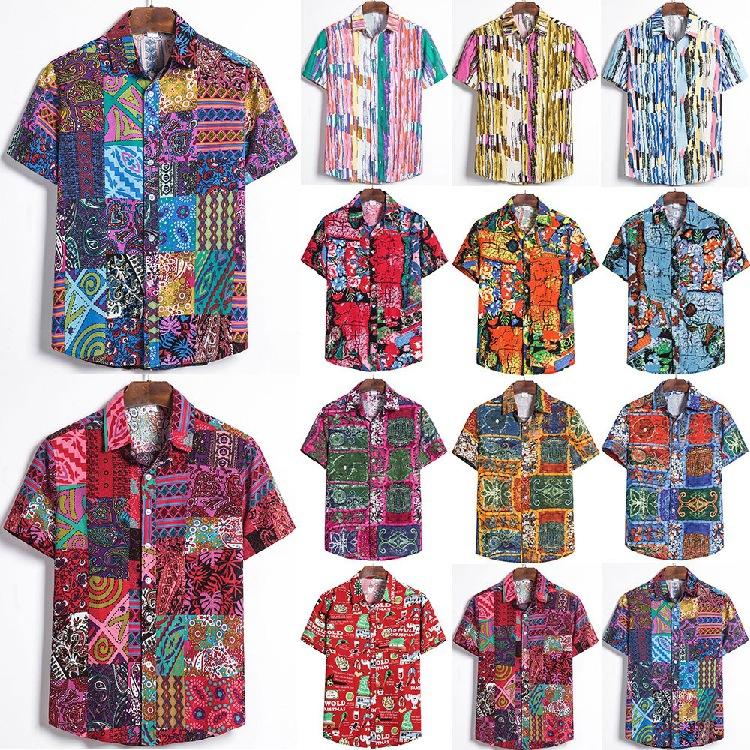 2022 Лето Новый Большой Размер Мужские Рубашки с коротким рукавом Хлопок Лен Мода Принт рубашки
2022 Лето Новый Большой Размер Мужские Рубашки с коротким рукавом Хлопок Лен Мода Принт рубашки