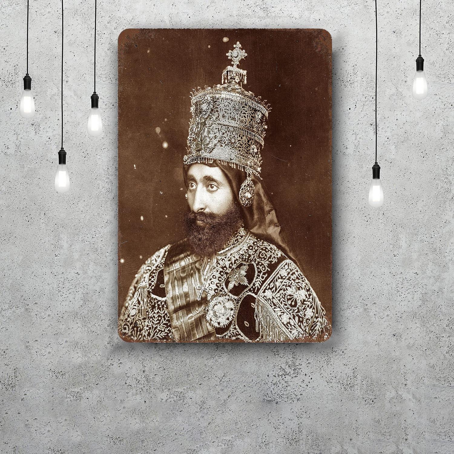 selassie Vintage Metal Tin Signs Posters Decor Retro Metal Plaque Wall Art Decor for Garage Bar 20x30cm(7.8x11.8inch)
selassie Vintage Metal Tin Signs Posters Decor Retro Metal Plaque Wall Art Decor for Garage Bar 20x30cm(7.8x11.8inch)