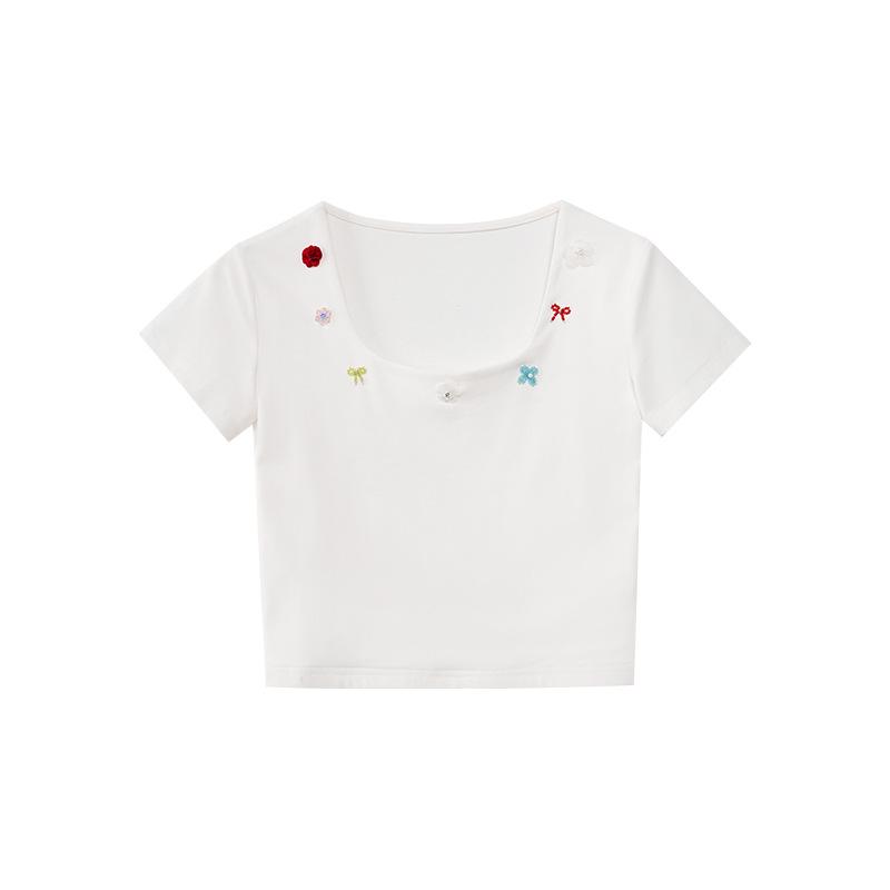 Интерпретация красоты - футболка с коротким рукавом и квадратным воротником для женщин (S5090) Small белый
Интерпретация красоты - футболка с коротким рукавом и квадратным воротником для женщин (S5090) Small белый