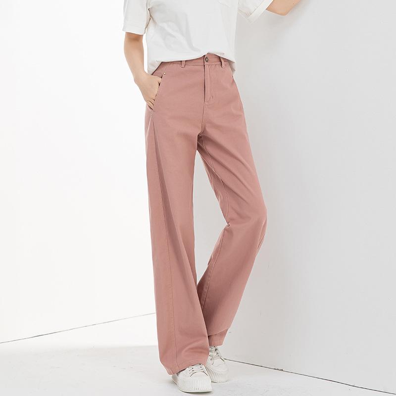 Xinge Retro Pink High-Waist Wide-Leg Jeans for Women - Slim Fit, Spring & Fall. Size 27
Xinge Retro Pink High-Waist Wide-Leg Jeans for Women - Slim Fit, Spring & Fall. Size 27