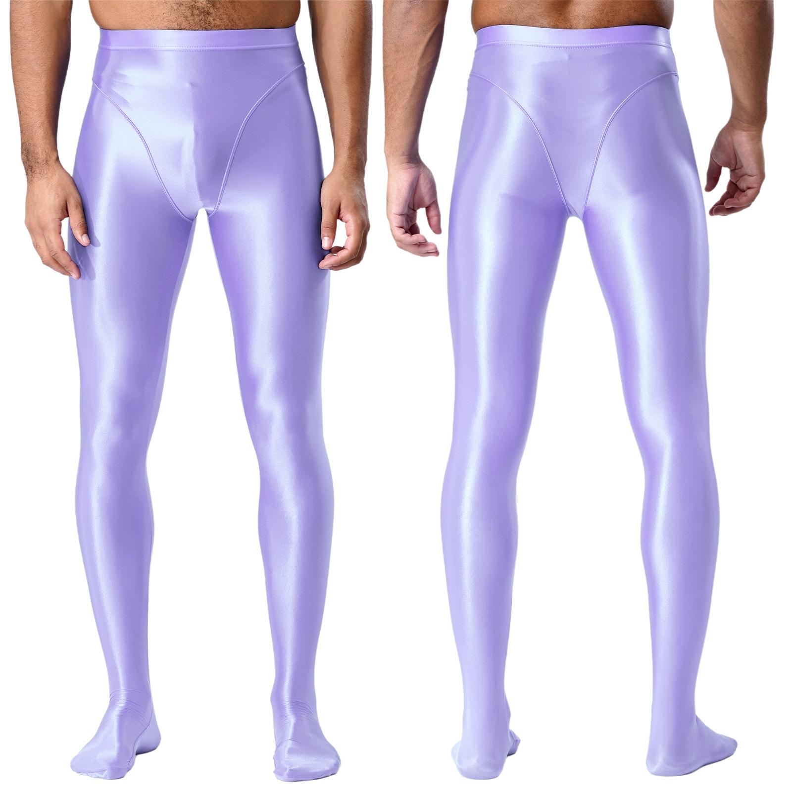 Чоловічі блискучі легінси з ефектом мокрого вигляду, еластичний блискучий пояс, з стопою, облягаючий крій, обтислі трикотажні штани XL лавандовий
Чоловічі блискучі легінси з ефектом мокрого вигляду, еластичний блискучий пояс, з стопою, облягаючий крій, обтислі трикотажні штани XL лавандовий