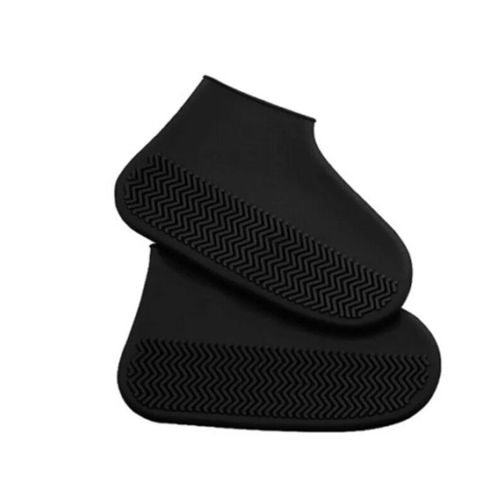 Waterproof Anti-Fouling Silicone Shoe Covers Non-Slip and Wear-Resistant Rain Boots Outdoor Mountaineering Wading Shoe Covers S(26-34) чорний
Waterproof Anti-Fouling Silicone Shoe Covers Non-Slip and Wear-Resistant Rain Boots Outdoor Mountaineering Wading Shoe Covers S(26-34) чорний