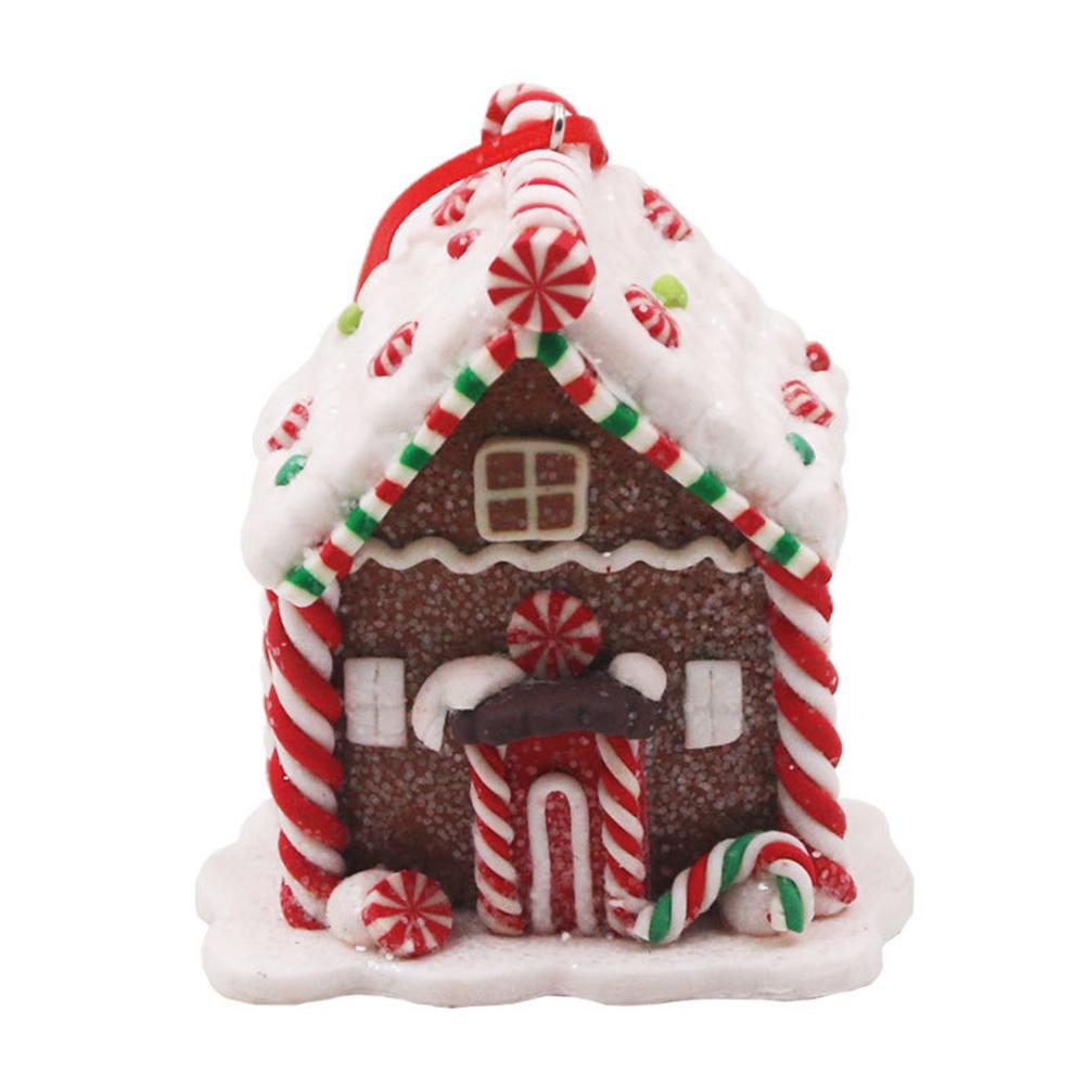 Festive Gatherings Christmas House Pendant Festive Ornament Charming Clay House Ornament 8*8*8cm Delightful Addition
Festive Gatherings Christmas House Pendant Festive Ornament Charming Clay House Ornament 8*8*8cm Delightful Addition