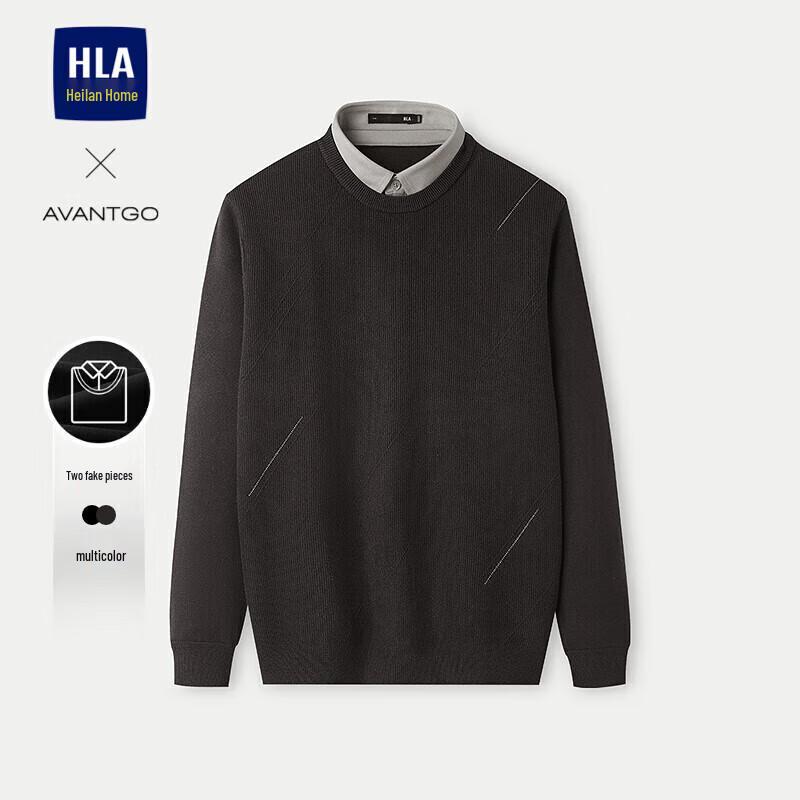 HLA Men s Faux Two-Piece Business Knit Sweater M
HLA Men s Faux Two-Piece Business Knit Sweater M