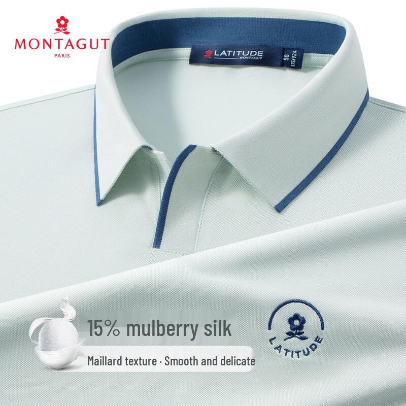 Montagu Men s 15% Silk Blend Breathable Pique Polo Shirt 56
Montagu Men s 15% Silk Blend Breathable Pique Polo Shirt 56