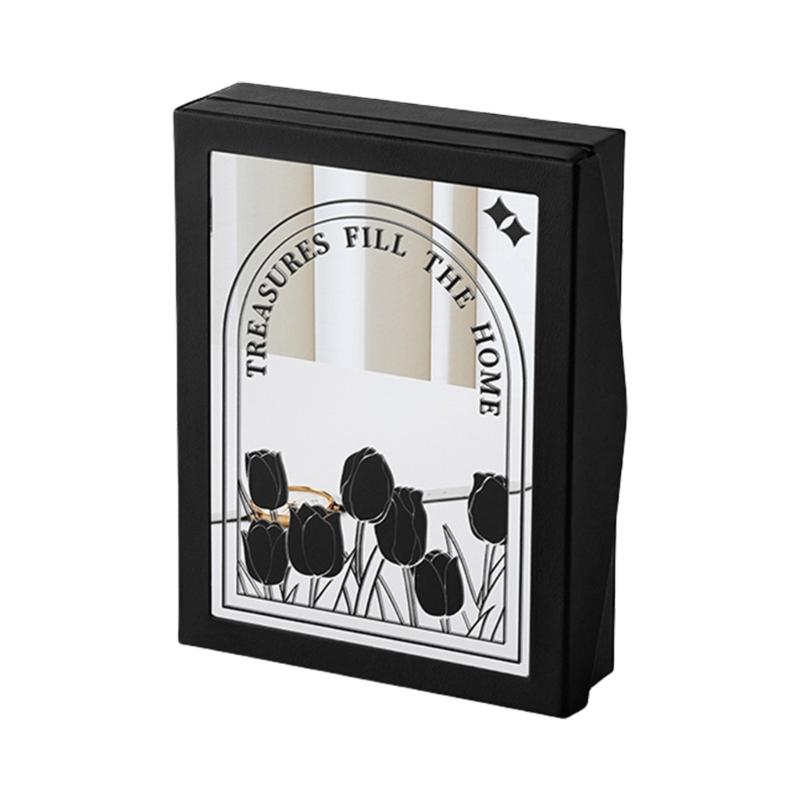 Travel Friendly Earring Storage Book Creative Jewelry Case PU Texture Suitable for Earrings Organizing and Displaying
Travel Friendly Earring Storage Book Creative Jewelry Case PU Texture Suitable for Earrings Organizing and Displaying