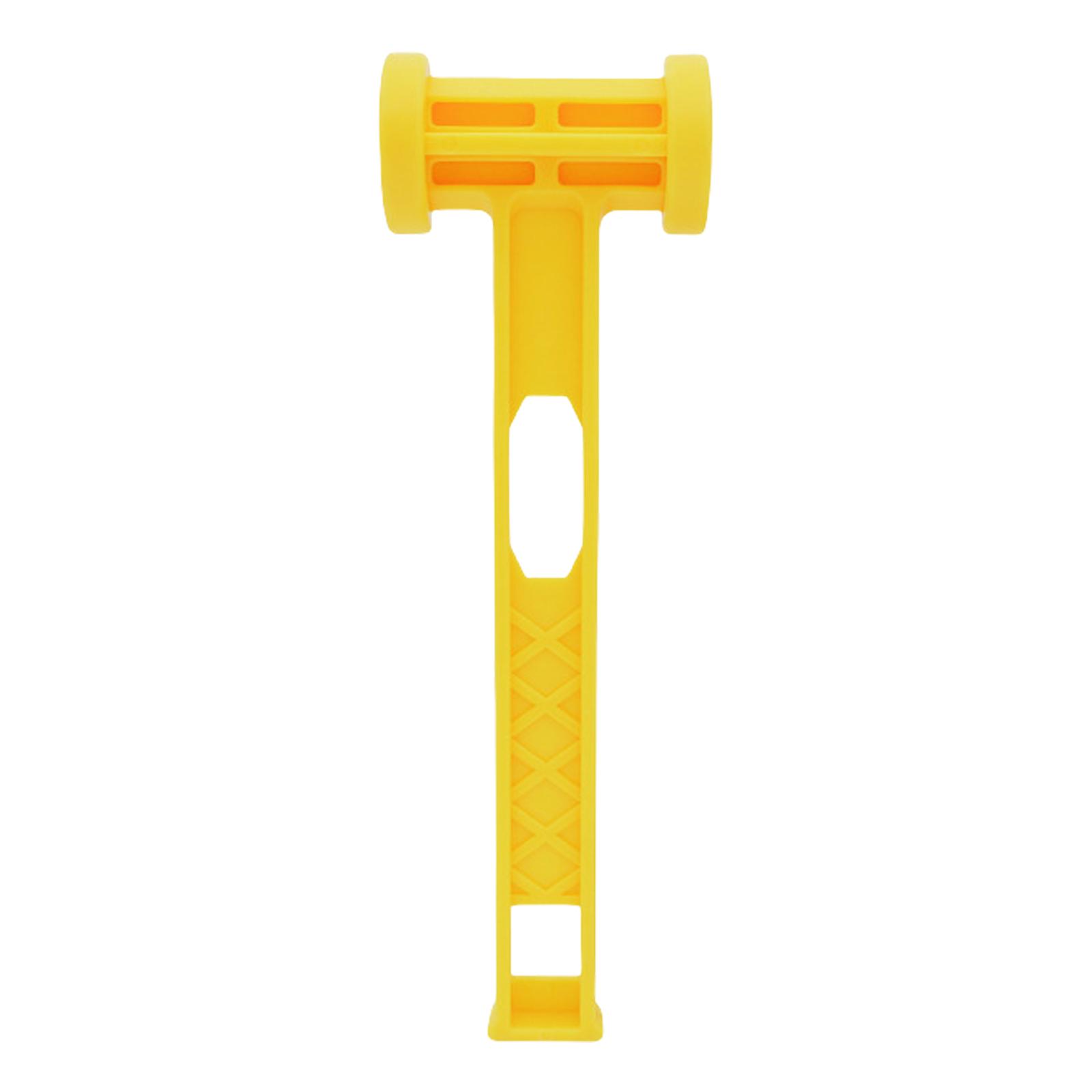 High Strengths Plastomer Hammer Versatiles Outdoor Tent Ground Peg Hammer for Campers and Backpackers жёлтый
High Strengths Plastomer Hammer Versatiles Outdoor Tent Ground Peg Hammer for Campers and Backpackers жёлтый