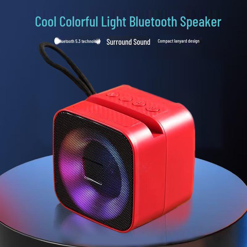S11 Portable Bluetooth Speaker: Compact Subwoofer with Colorful Lights and High Volume
S11 Portable Bluetooth Speaker: Compact Subwoofer with Colorful Lights and High Volume