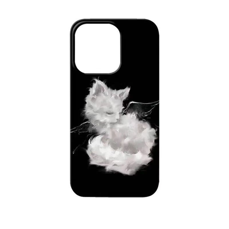Dark Angel Kitten Phone Case for Apple iPhone 17 ProMax- Soft Silicone Shockproof Cute Cat Cartoon Full Cover on iPhone 17/16/15/14/13/12/11/Pro/Plus Apple 8 чорний
Dark Angel Kitten Phone Case for Apple iPhone 17 ProMax- Soft Silicone Shockproof Cute Cat Cartoon Full Cover on iPhone 17/16/15/14/13/12/11/Pro/Plus Apple 8 чорний
