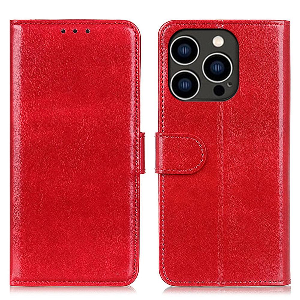 Для iPhone 15 Pro Чехол-книжка с текстурой Crazy Horse, подставка, чехол для телефона из ПУ кожи Red
Для iPhone 15 Pro Чехол-книжка с текстурой Crazy Horse, подставка, чехол для телефона из ПУ кожи Red