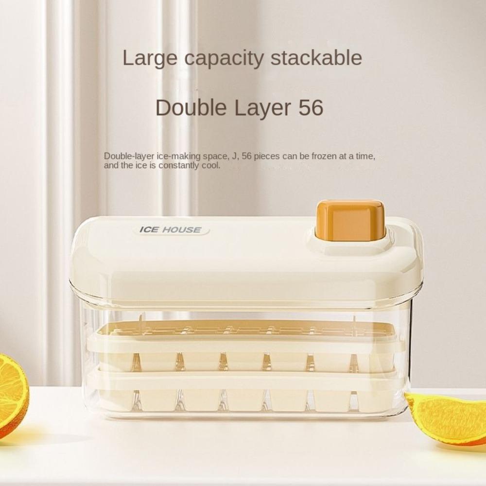 DIY Ice Storage Box Snow House Pressed Ice Cube Mold High Qualtiy Ice Cube Tray Mold Fridge Single layer білий
DIY Ice Storage Box Snow House Pressed Ice Cube Mold High Qualtiy Ice Cube Tray Mold Fridge Single layer білий
