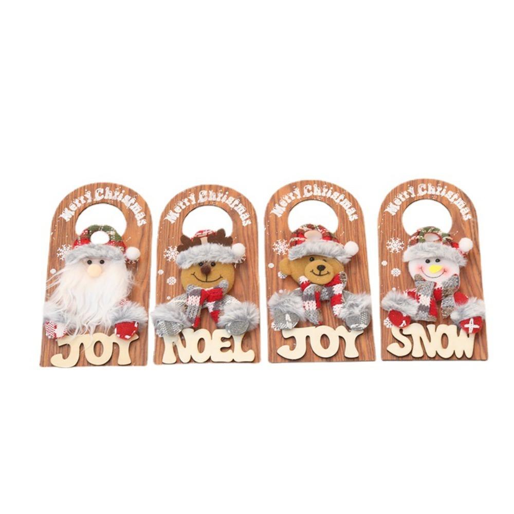2 Pcs Doll Shaped Door Knob Ornament Woodiness Christmas Decorations Door Handle Decoration
2 Pcs Doll Shaped Door Knob Ornament Woodiness Christmas Decorations Door Handle Decoration