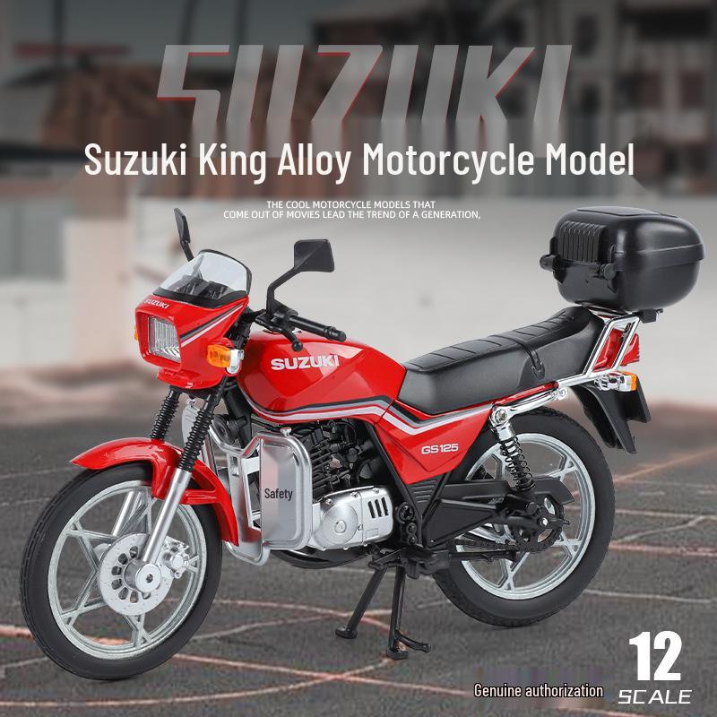 Золотой куб Suzuki 1:12 Сплавная Модель Мотоцикла со Звуком и Светом - Классическая Игрушка и Подарок для Мальчиков
Золотой куб Suzuki 1:12 Сплавная Модель Мотоцикла со Звуком и Светом - Классическая Игрушка и Подарок для Мальчиков