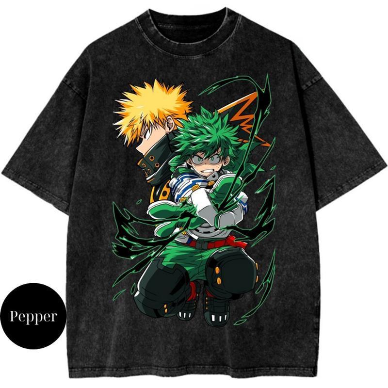Izuku Midoriya Katsuki Bakugo Graphic T Shirt My Hero Academia Anime Washed T-shirt Men Women Clothes Cotton Short Sleeve Tee S
Izuku Midoriya Katsuki Bakugo Graphic T Shirt My Hero Academia Anime Washed T-shirt Men Women Clothes Cotton Short Sleeve Tee S
