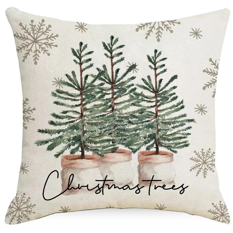 Christmas Snowflake Throw Pillow Cover Deer Printing Home Decorative Cushion Cover for Sofa New Year Decor Linen Pillowcase 16x16Inch
Christmas Snowflake Throw Pillow Cover Deer Printing Home Decorative Cushion Cover for Sofa New Year Decor Linen Pillowcase 16x16Inch