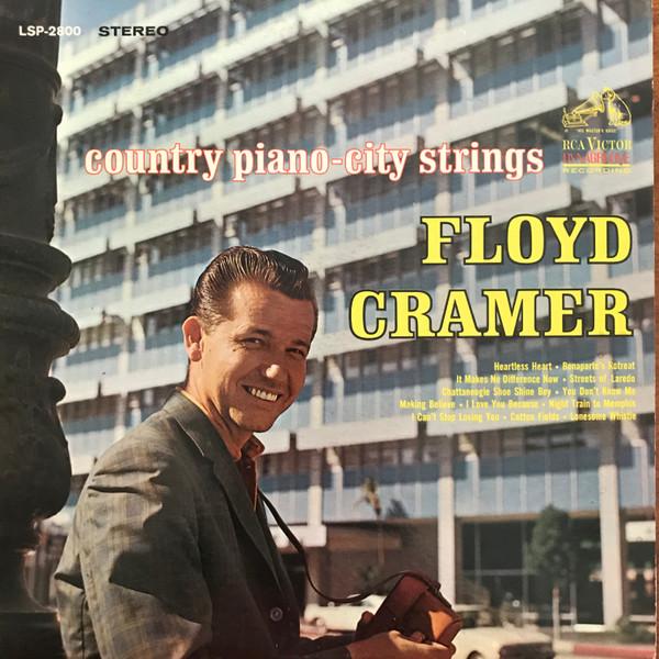 LP Record FLOYD CRAMER Country PianoCity Strings LSP2800 RCA Victor 1964 US CountryFolk Used
LP Record FLOYD CRAMER Country PianoCity Strings LSP2800 RCA Victor 1964 US CountryFolk Used