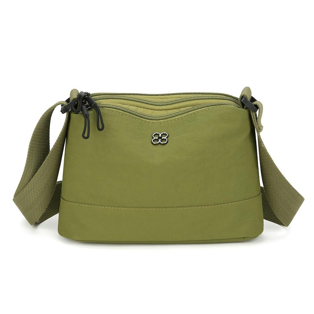 Trendy Soft Nylon Cloth Women Shoulder Bag Multiple Pockets Casual Style Handbag Solid Color Tote Bag Student зелений
Trendy Soft Nylon Cloth Women Shoulder Bag Multiple Pockets Casual Style Handbag Solid Color Tote Bag Student зелений