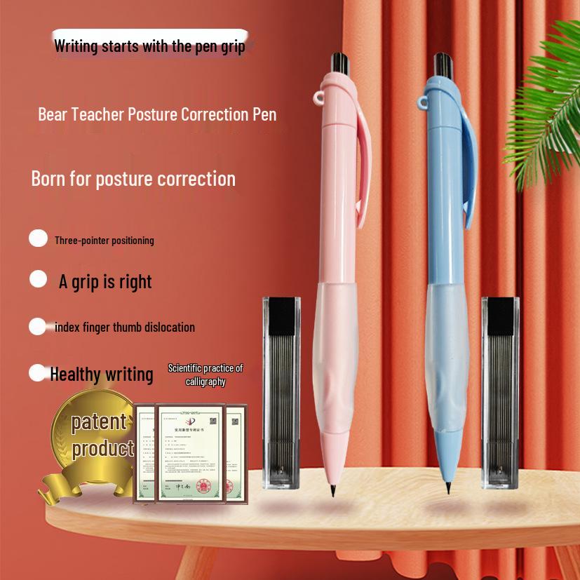 Bear Teacher Professional Posture Correction Pen for Students - Universal Tool to Improve Pen Holding Posture 1 Box Mechanical Pencil Leads
Bear Teacher Professional Posture Correction Pen for Students - Universal Tool to Improve Pen Holding Posture 1 Box Mechanical Pencil Leads