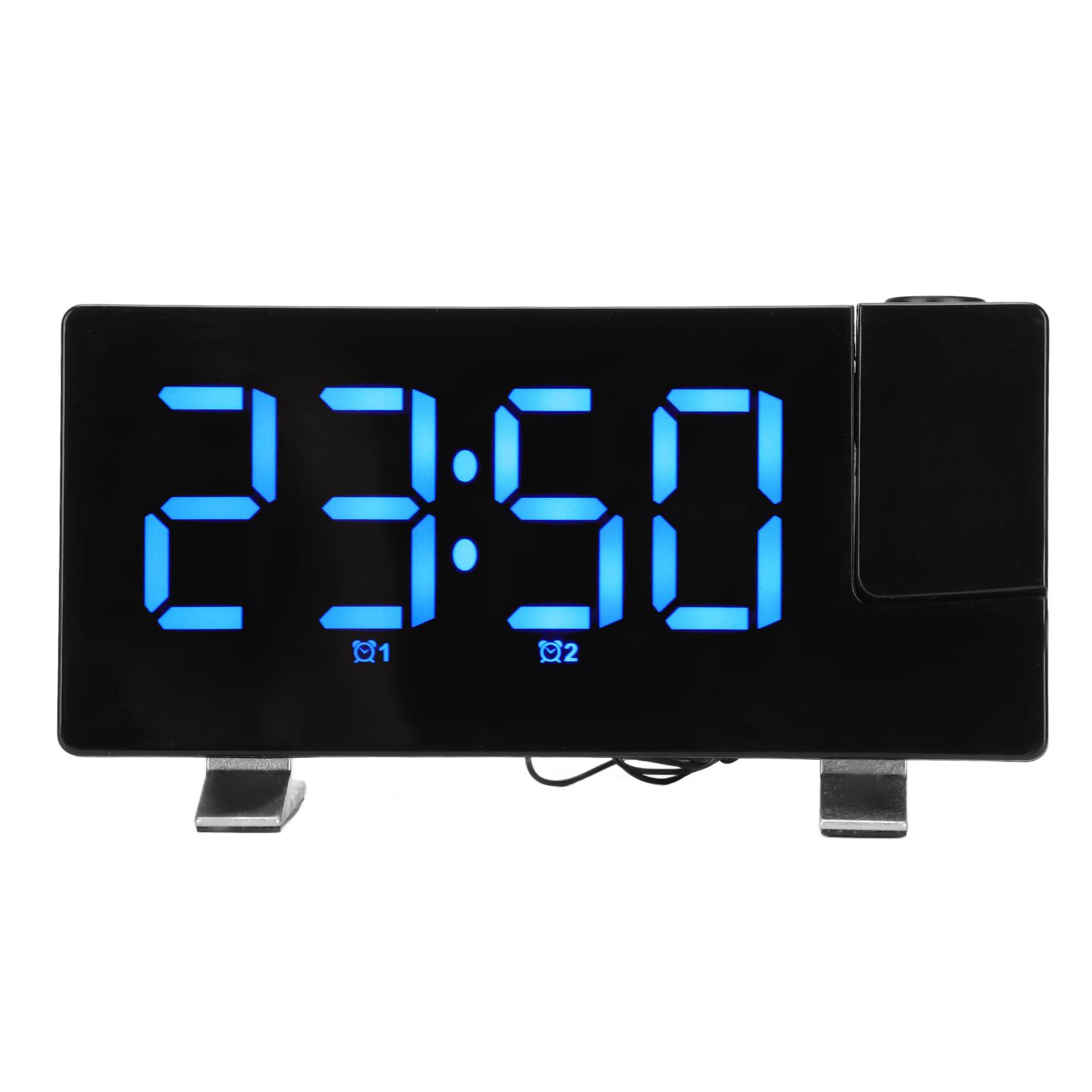 Цифровой будильник с проекцией на 180 градусов на потолке, настенный USB-будильник для спальни, тяжелый синий
Цифровой будильник с проекцией на 180 градусов на потолке, настенный USB-будильник для спальни, тяжелый синий