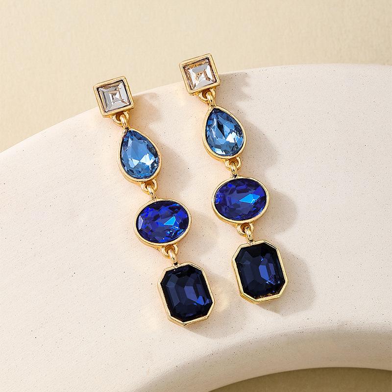 2026 Classical Colorful Zircon Long Tassel Earrings Women s Square Round Crystal Elegent Drop Earrings Luxurious Ear Jewelry New
2026 Classical Colorful Zircon Long Tassel Earrings Women s Square Round Crystal Elegent Drop Earrings Luxurious Ear Jewelry New