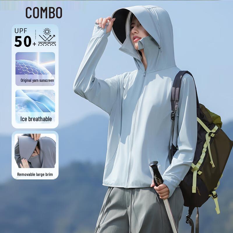 Combo Unisex Summer UV Protection Cooling Hoodie L
Combo Unisex Summer UV Protection Cooling Hoodie L