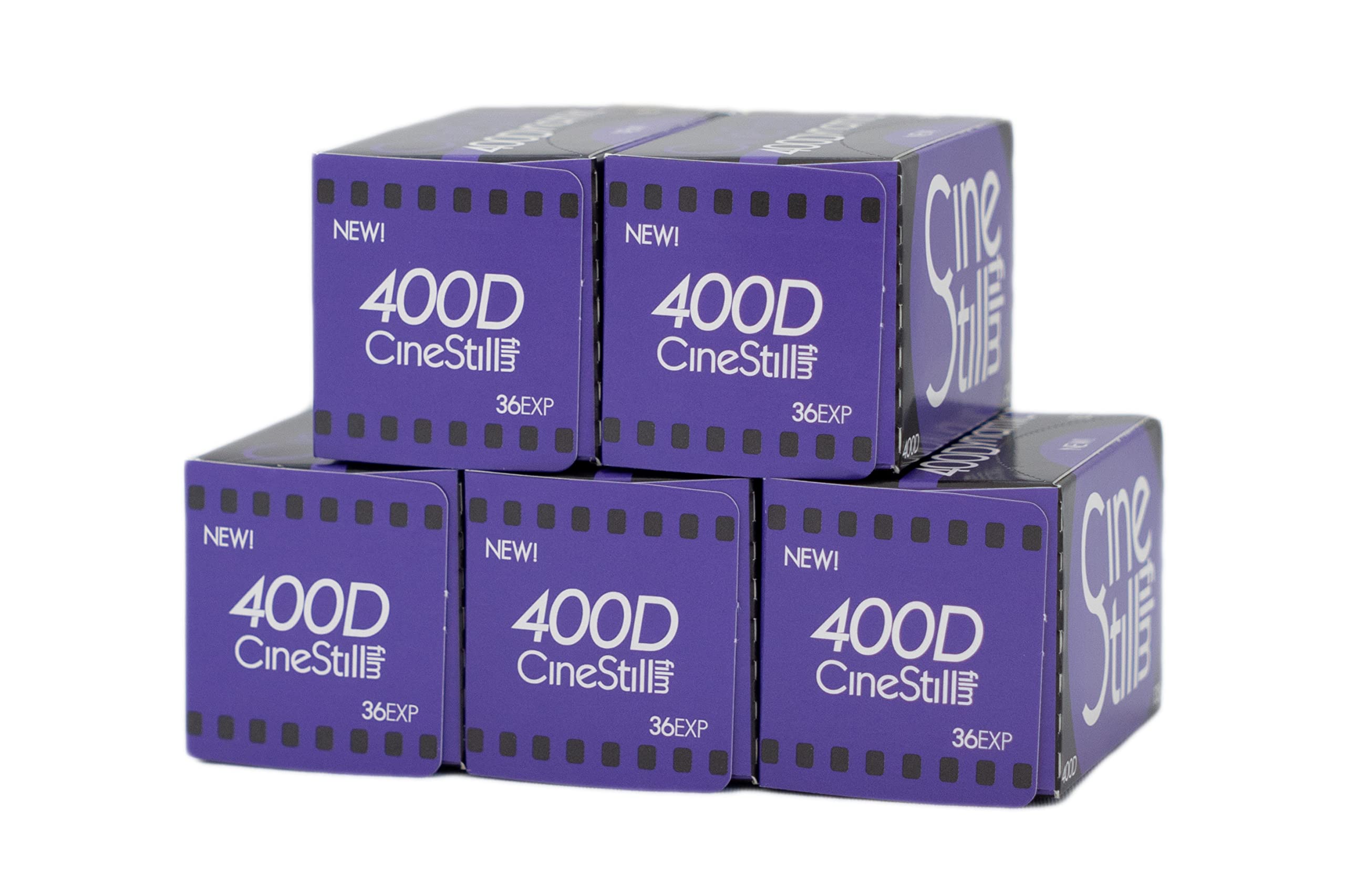 CineStill 400D Color Negative Film, 1.4 inches (35 mm), 36 Exposures, Set of 5
CineStill 400D Color Negative Film, 1.4 inches (35 mm), 36 Exposures, Set of 5