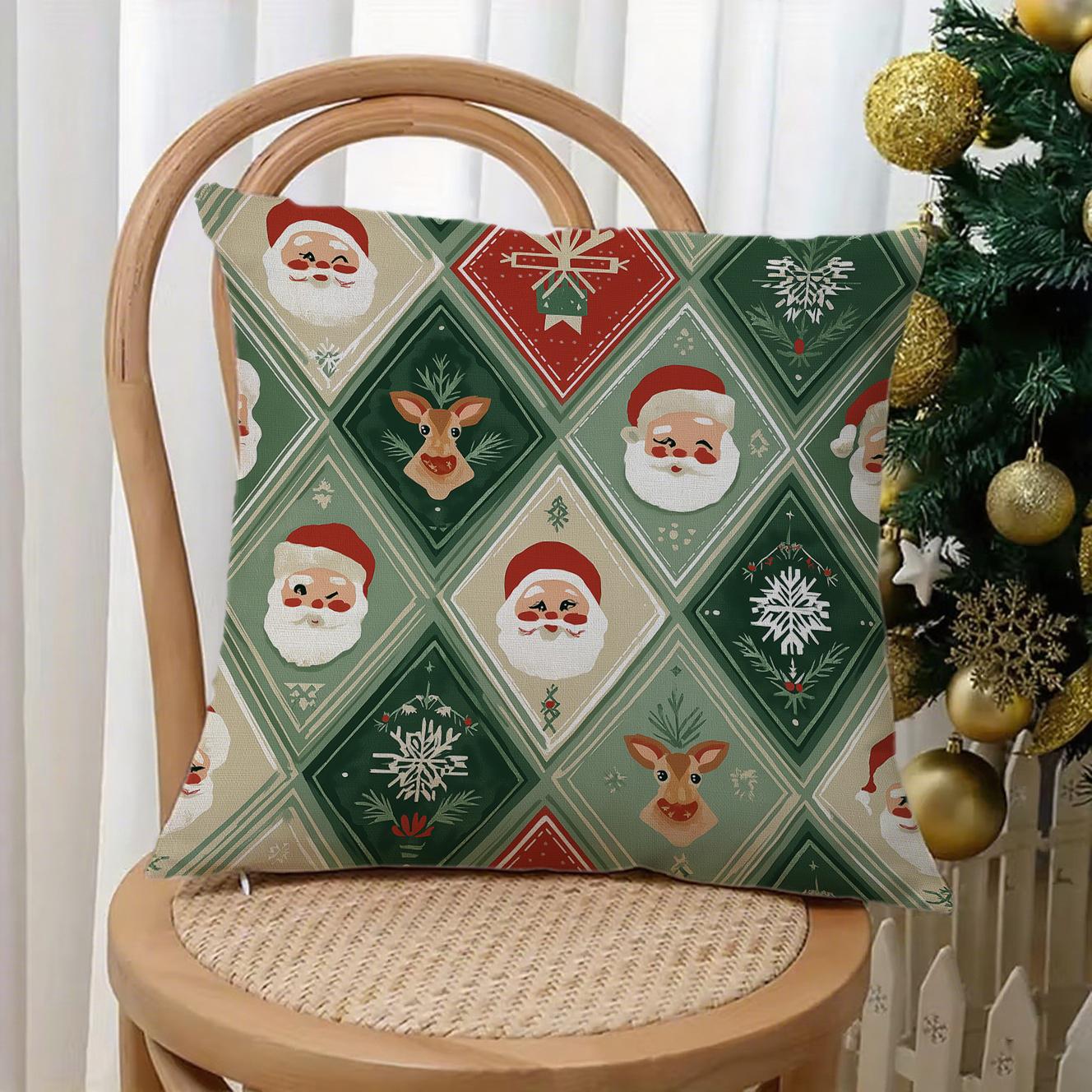 Christmas-themed Pillowcases for HomeSuitable for sofa car bedroom decorative cushion cover pillow cover 16x16Inch
Christmas-themed Pillowcases for HomeSuitable for sofa car bedroom decorative cushion cover pillow cover 16x16Inch