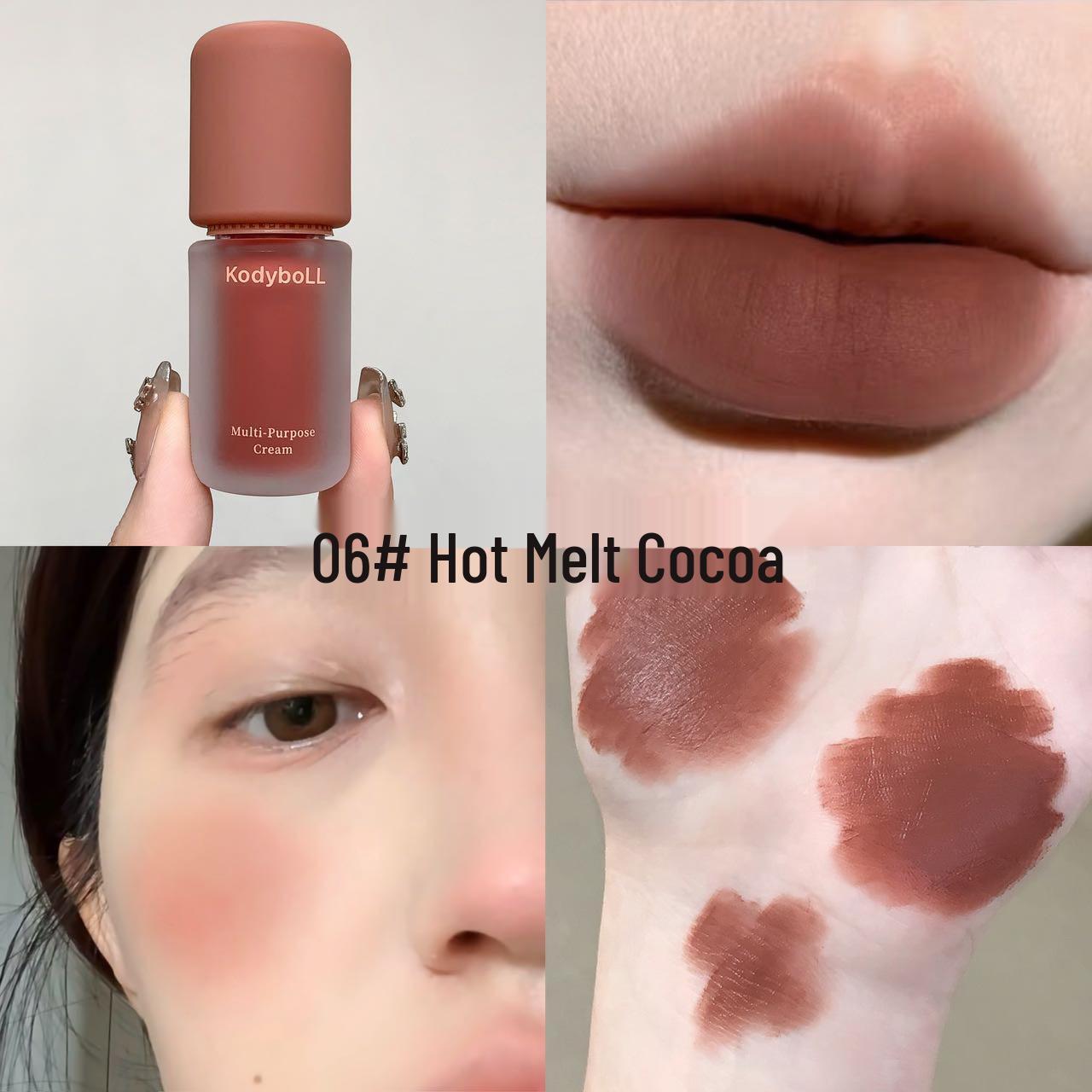 kodyboLL Velvet Soft Mist Dual-Use Lip & Cheek Cream - Autumn/Winter Matte Blush & Lipstick 4.5g
kodyboLL Velvet Soft Mist Dual-Use Lip & Cheek Cream - Autumn/Winter Matte Blush & Lipstick 4.5g