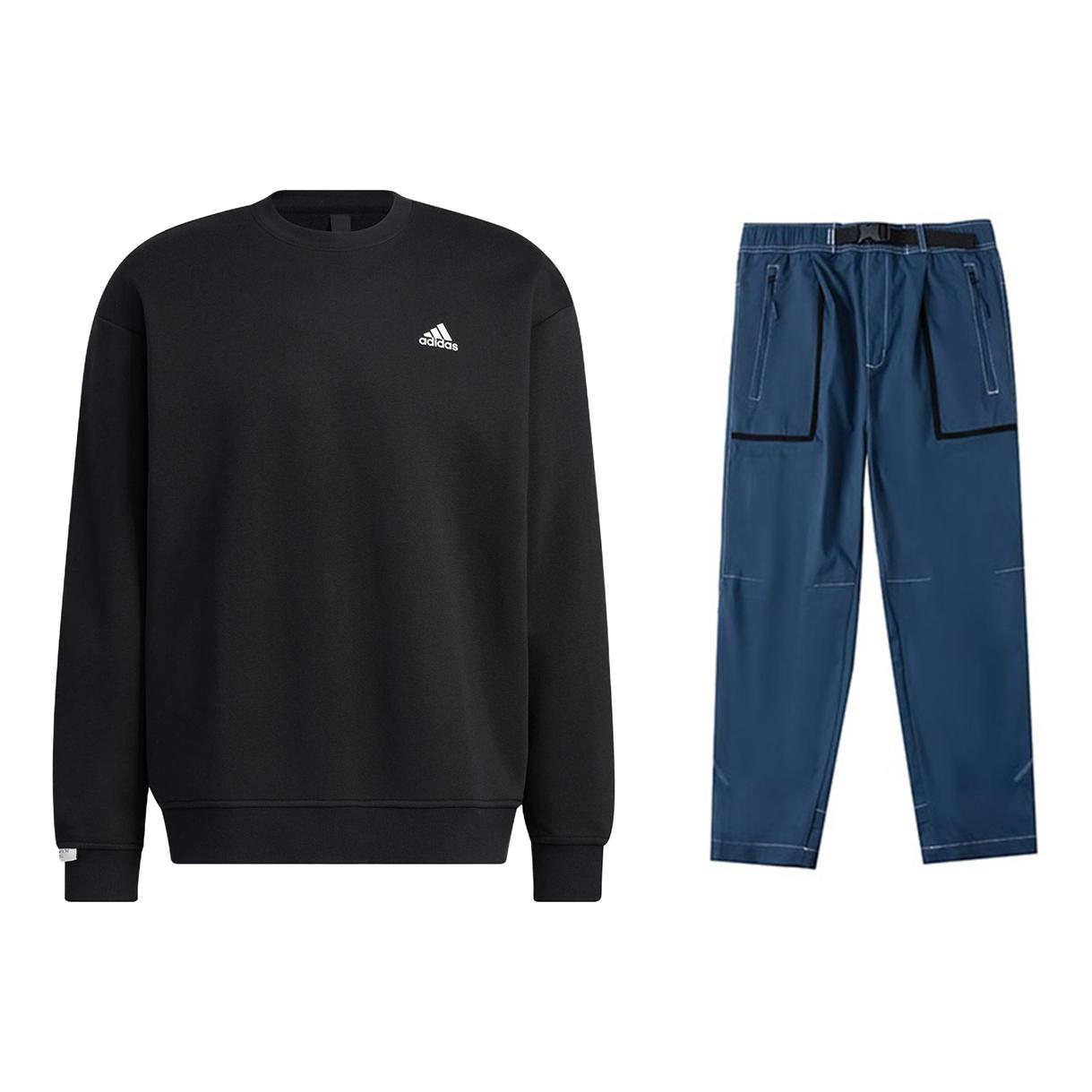 Adidas Minimalist Letter Comfortable Warm Crew Neck Pullover Sweatshirt And Woven Long Pants Set Men Sweatshirt Set IB2774+HM7470 XS
Adidas Minimalist Letter Comfortable Warm Crew Neck Pullover Sweatshirt And Woven Long Pants Set Men Sweatshirt Set IB2774+HM7470 XS
