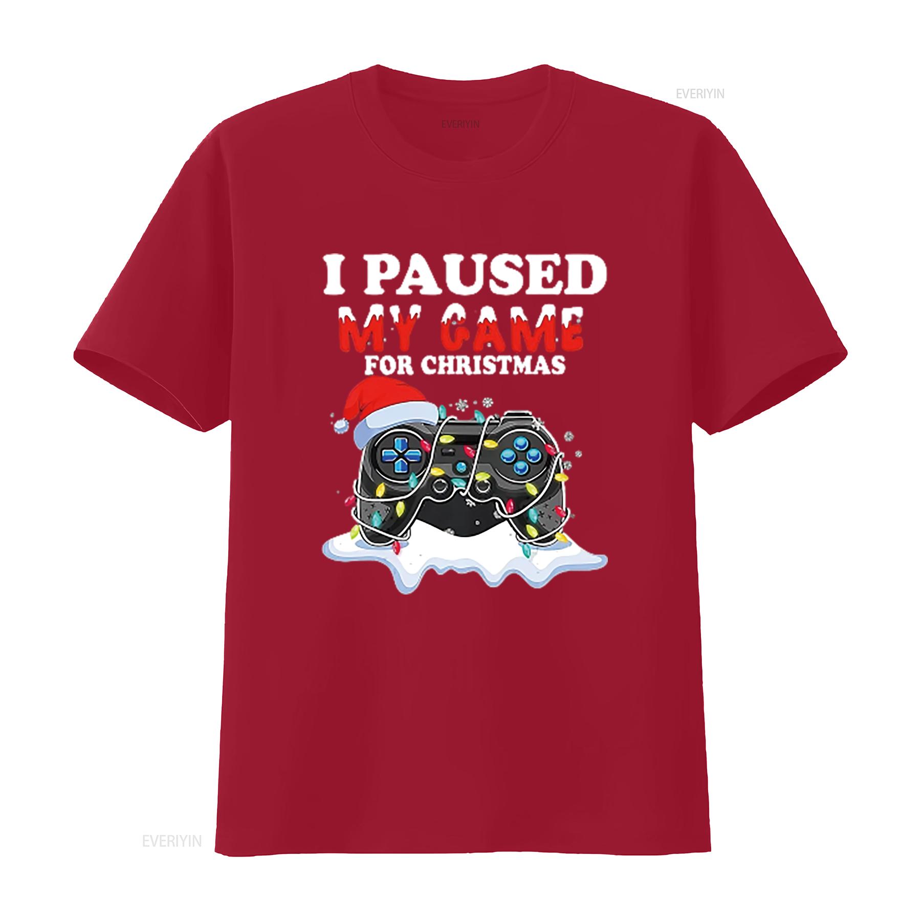 I Paused My Game For Christmas Funny Men Kid T Shirt Black X Large vintage Washed Versatile Stylish designer clothes fashion S
I Paused My Game For Christmas Funny Men Kid T Shirt Black X Large vintage Washed Versatile Stylish designer clothes fashion S