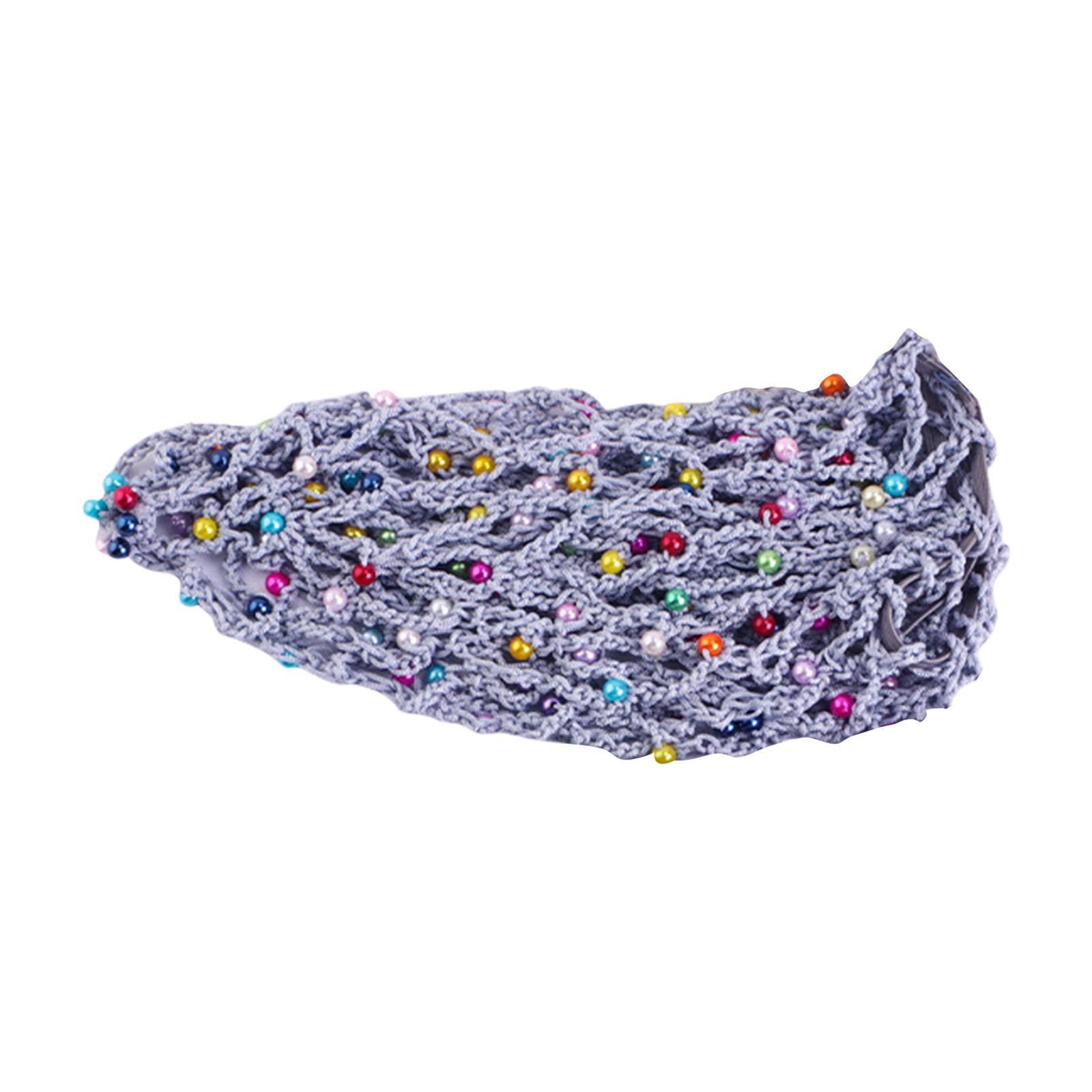 Сетка для волос трикотажная полиэстеровая снуд вязаная крючком шапочка для сна с отделкой из искусственного жемчуга модный головной убор для женщин серый
Сетка для волос трикотажная полиэстеровая снуд вязаная крючком шапочка для сна с отделкой из искусственного жемчуга модный головной убор для женщин серый