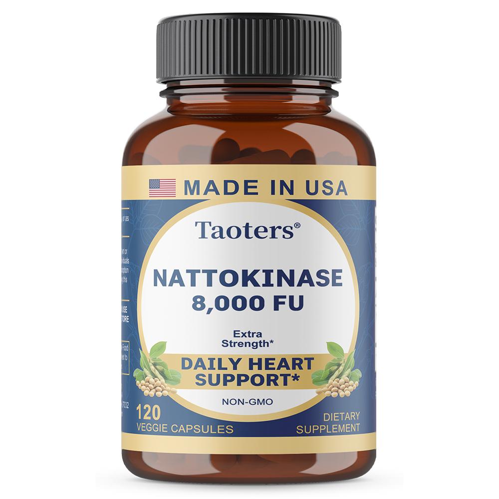 Taoters Dietary supplement nattokinase regulates blood lipids 120 capsules 120 capsules
Taoters Dietary supplement nattokinase regulates blood lipids 120 capsules 120 capsules