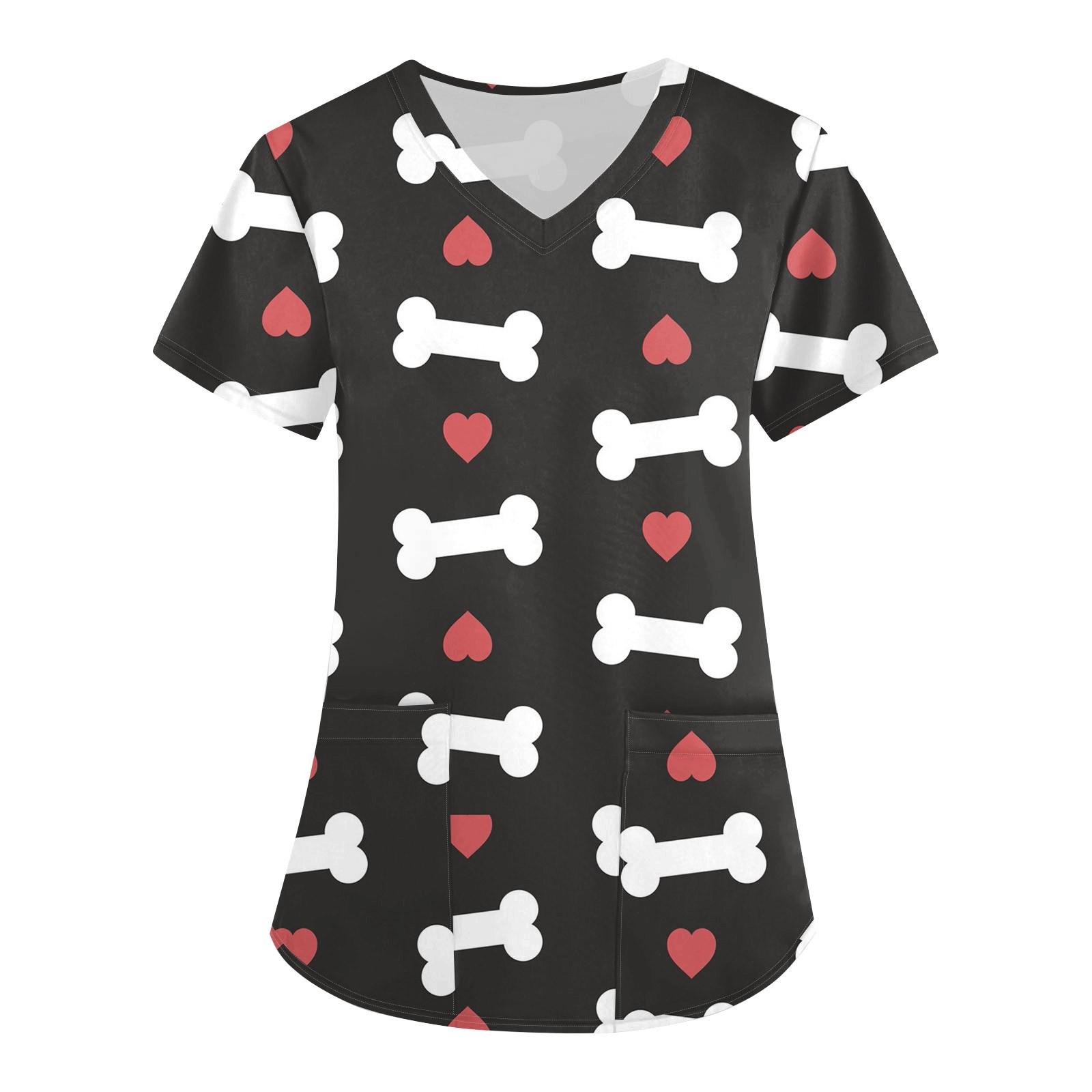 Женская модная футболка с короткими рукавами и v-образным вырезом с пасхальным принтом, маленькая рабочая футболка с карманами XXXXXL чёрный
Женская модная футболка с короткими рукавами и v-образным вырезом с пасхальным принтом, маленькая рабочая футболка с карманами XXXXXL чёрный