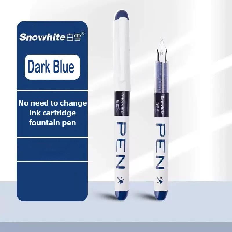 No Ink Cartridge Needed FP10 Direct Liquild Fountain Pen EF/F High Capacity Colorful Ink Pens Stationery School Supplies (Dark Blue,F) темно-синього кольору
No Ink Cartridge Needed FP10 Direct Liquild Fountain Pen EF/F High Capacity Colorful Ink Pens Stationery School Supplies (Dark Blue,F) темно-синього кольору
