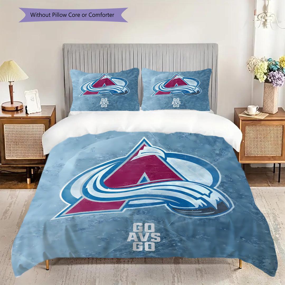 Colorado Avalanche Pattern Bedding Quilt Set Quilt Cover Pillowcase Home Decoration Birthday Gift (1 * duvet cover + 2 * pillowcase, without core) 135x200cm
Colorado Avalanche Pattern Bedding Quilt Set Quilt Cover Pillowcase Home Decoration Birthday Gift (1 * duvet cover + 2 * pillowcase, without core) 135x200cm
