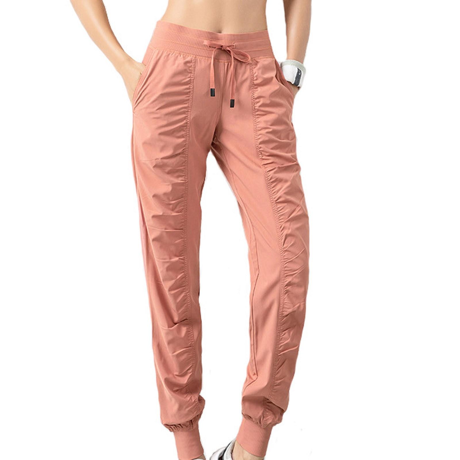 Женские однотонные повседневные спортивные штаны с завязками, леггинсы с завязками, быстросохнущие штаны для бега XL розовый
Женские однотонные повседневные спортивные штаны с завязками, леггинсы с завязками, быстросохнущие штаны для бега XL розовый