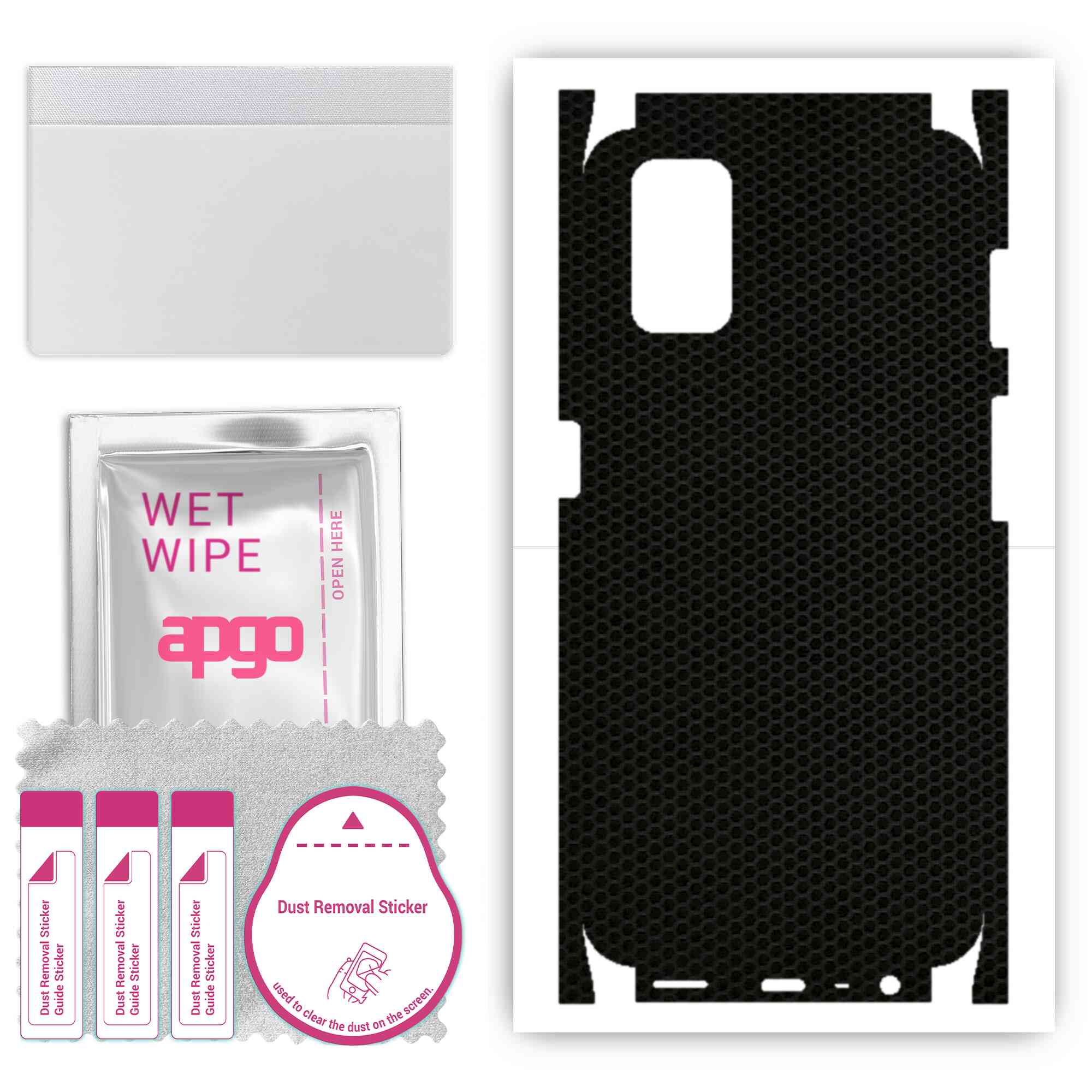 apgo Protective Skin Sticker for the back+sides compatible with Oppo A52, Full Wrap Film, Foil, Vinyl - Pattern Matrix
apgo Protective Skin Sticker for the back+sides compatible with Oppo A52, Full Wrap Film, Foil, Vinyl - Pattern Matrix